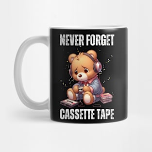 Never Forget Cassette Tape Mug